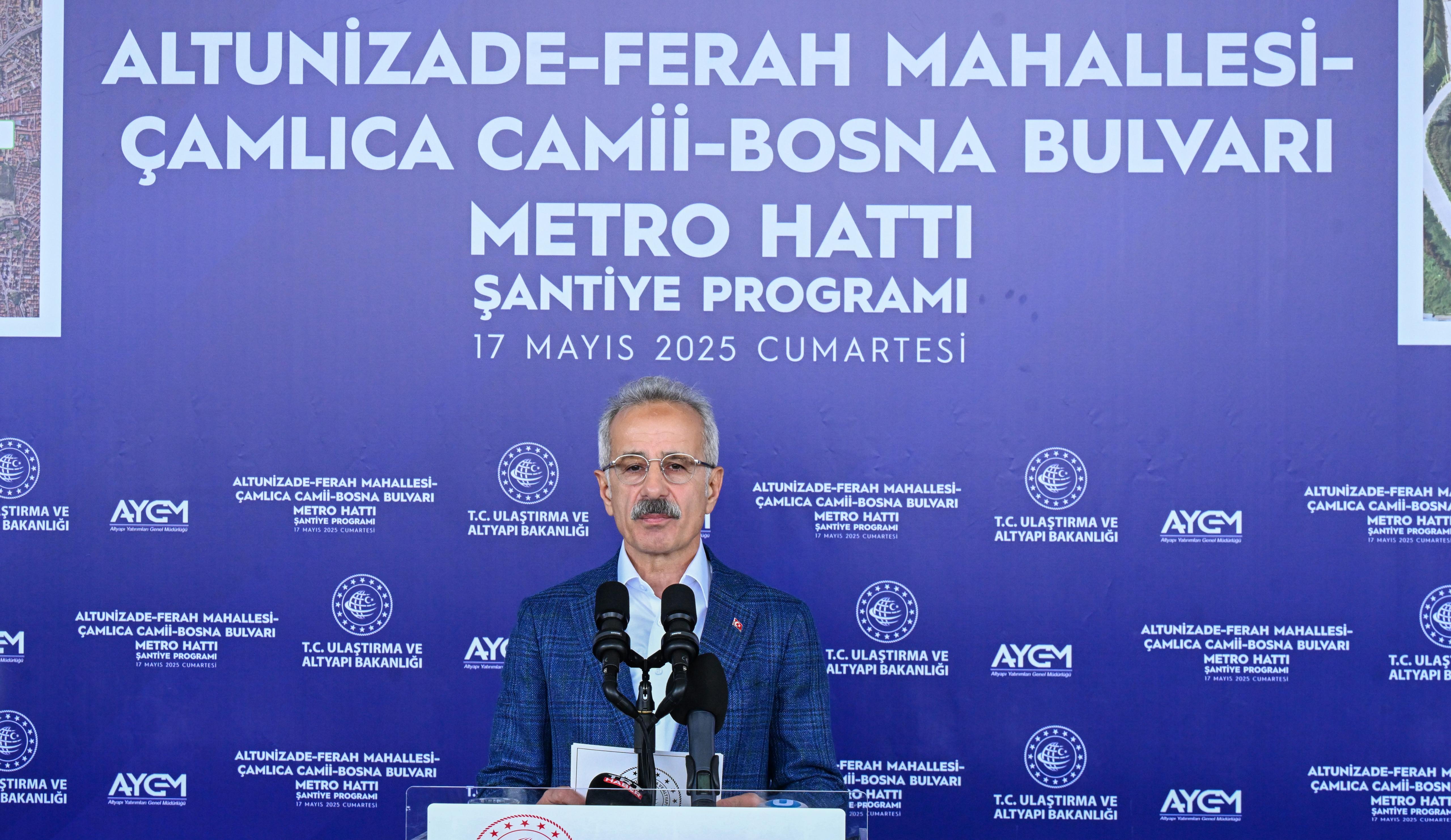 ULAŞTIRMA BAKANLIĞINDAN İSTANBUL’UN RAYLI SİSTEM AĞINA TAKVİYE