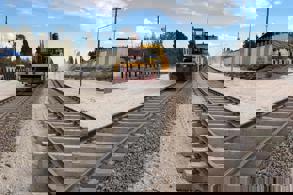 SINIRDAKİ 350 KİLOMETRELİK DEMİRYOLU HATTI HAYATA DÖNÜYOR