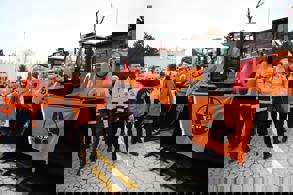 KARAYOLLARININ KARLA MÜCADELESİNE TAKVİYE