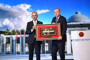 CUMHURBAŞKANI ERDOĞAN, ANKARA HAVALİMANI VE BAĞLANTI YOLLARINI HİZMETE AÇTI