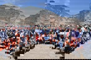 BAKAN URALOĞLU YUSUFELİ MERKEZ VİYADÜĞÜ AÇILIŞ TÖRENİNE KATILDI