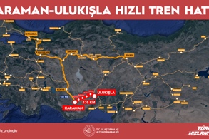 KARAMAN-ULUKIŞLA HATTI TÜRKİYE’NİN KALKINMA YOLU’NDAKİ ROLÜNÜ GÜÇLENDİRECEK