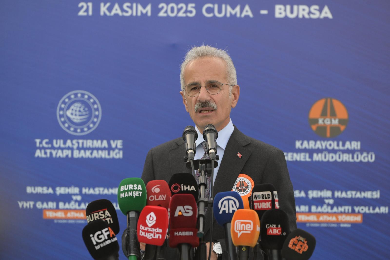 BURSA ŞEHİR HASTANESİ VE YHT GARI’NA ULAŞIM KOLAYLAŞACAK