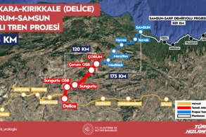 ANKARA’DAN SAMSUN’A DEMİR AĞLAR ÖRÜLÜYOR