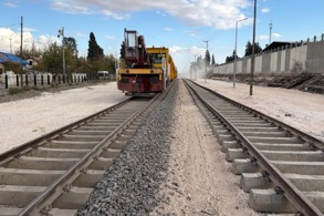 SURİYE SINIRINDAKİ 350 KİLOMETRELİK HAT TREN TRAFİĞİNE AÇILDI