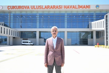 ÇUKUROVA HAVALİMANI'NIN YOLCU SAYISI 2 MİLYONU AŞTI