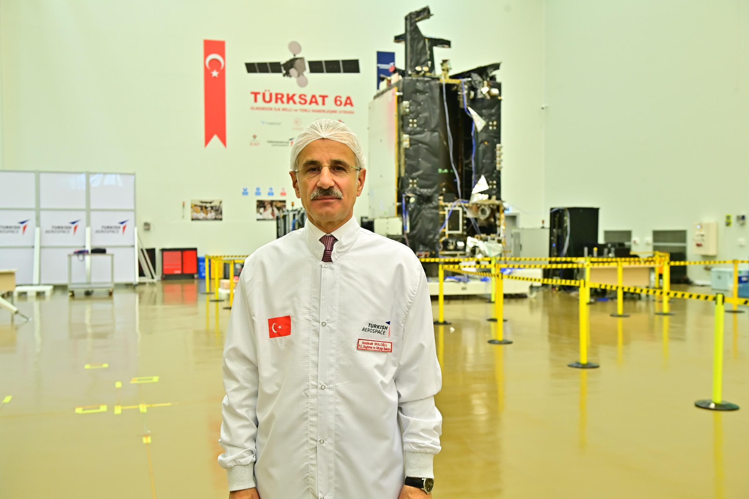SpaceX’TE TÜRKSAT 6A HAREKETLİLİĞİ