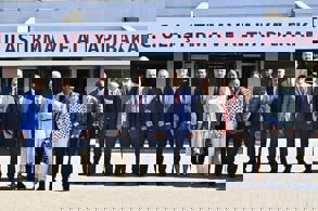 ULAŞTIRMA VE ALTYAPI BAKANI ABDULKADİR URALOĞLU, EKVATOR GİNESİ ULAŞTIRMA, POSTA VE YENİ BİLGİ VE İLETİŞİM TEKNOLOJİLERİ BAKANI HONORATO EVİTA OMA’YI AĞIRLADI