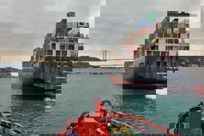 ŞUBAT 2022’DEN BERİ ODESSA LİMANINDA BULUNAN ‘JOSEPH SCHULTE’ İSİMLİ YÜK GEMİSİ İSTANBUL BOĞAZINA ULAŞTI