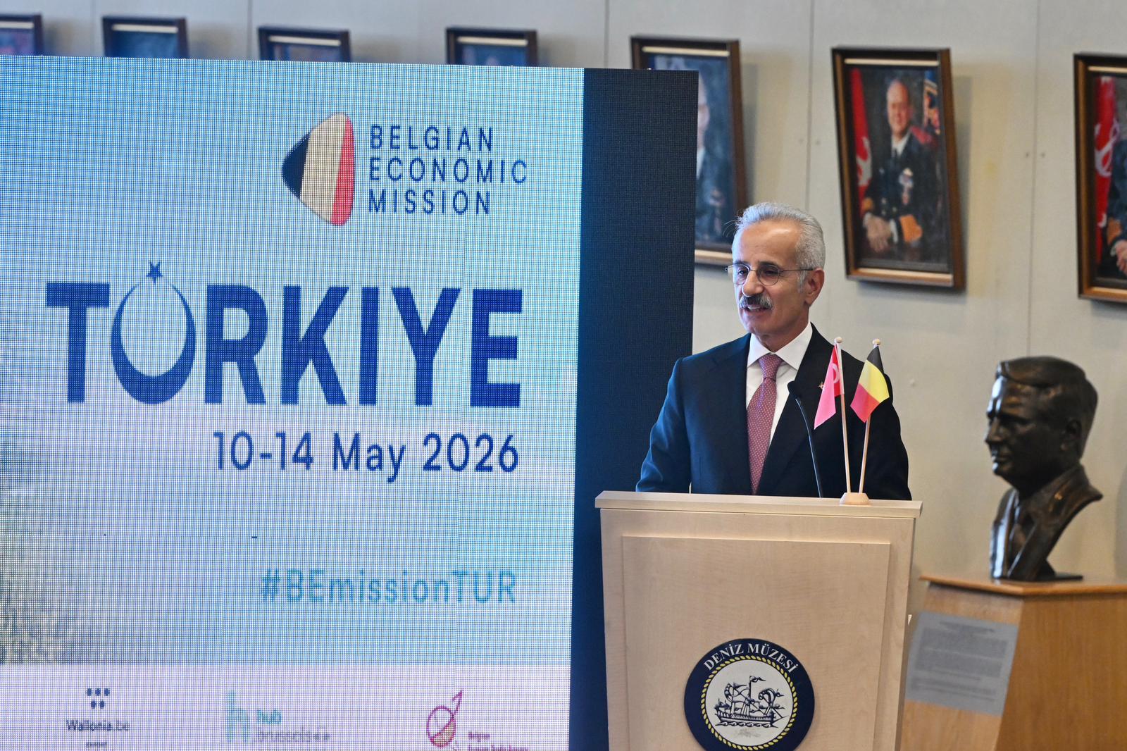 TÜRKİYE VE BELÇİKA ARASINDA GÜNDEM ULAŞTIRMA
