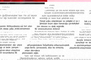 TÜRKİYE İÇİN ÇALIŞMAYA, ÜRETMEYE DEVAM