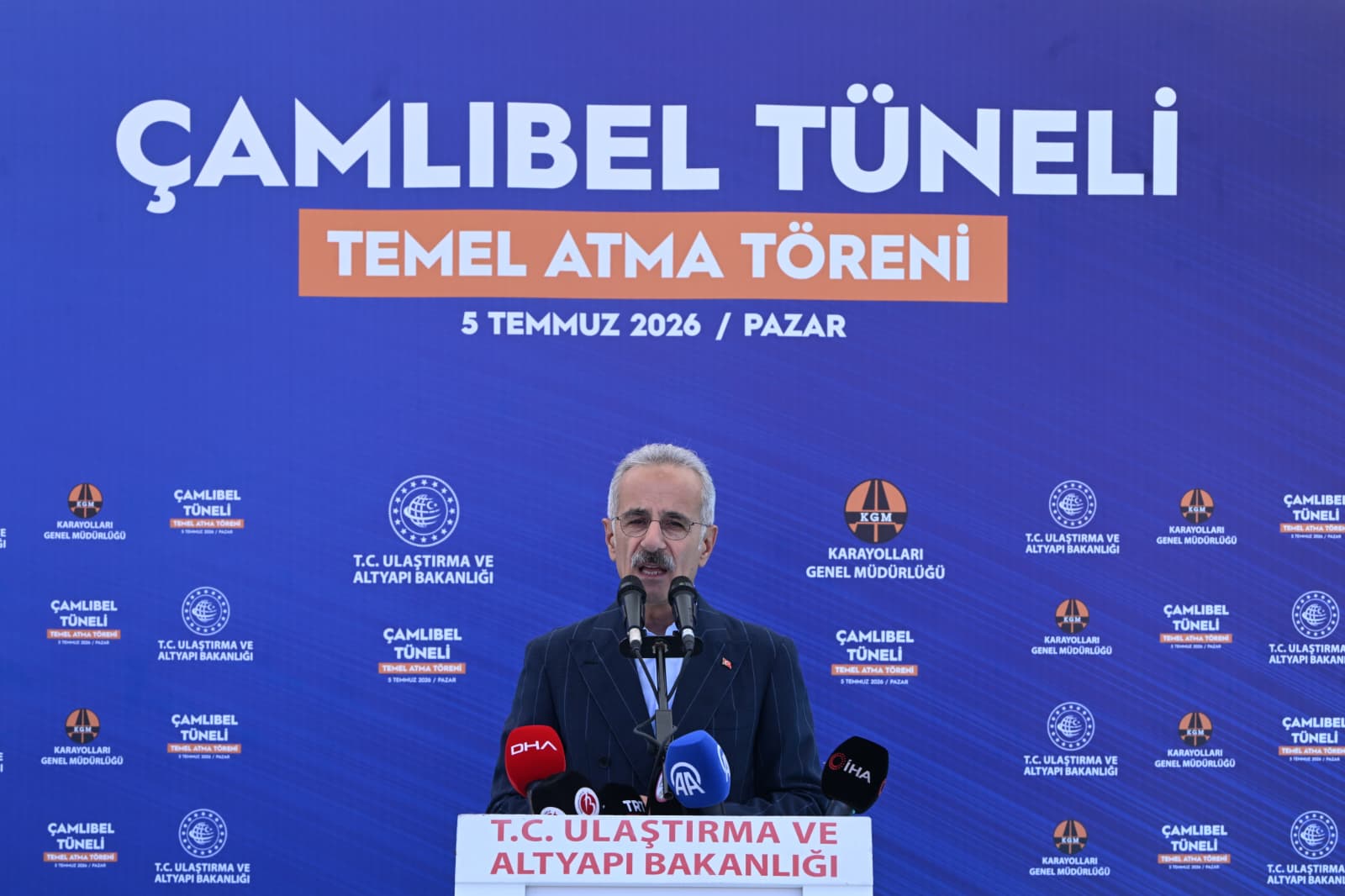 ÇAMLIBEL TÜNELİ İLE 13 KESKİN VİRAJ TARİH OLACAK