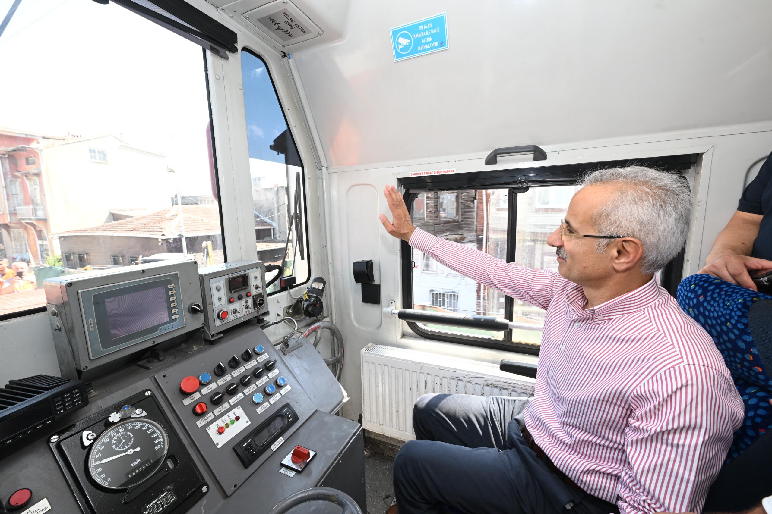 SİRKECİ KAZLIÇEŞME YENİ NESİL ULAŞIM PROJESİ AÇILIYOR