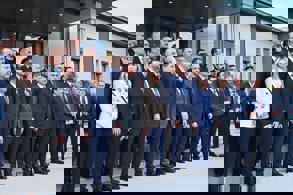 ANTALYA HAVALİMANI DEVLET KONUKEVİ CUMHURBAŞKANI RECEP TAYYİP ERDOĞAN TARAFINDAN HİZMETE AÇILDI