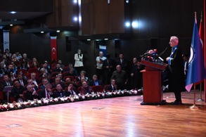 KTÜ'DEN BAKAN URALOĞLU'NA FAHRİ DOKTORA ÜNVANI