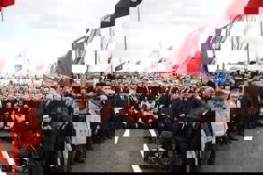 ORTAKÖY ÇEVRE YOLU HİZMETE AÇILDI