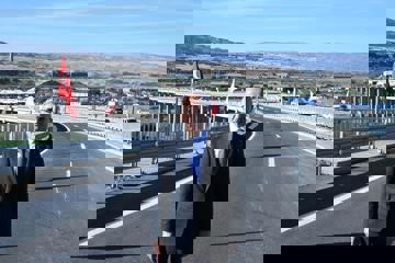 GENÇ VİYADÜĞÜ İLE TRANSİT TRAFİK NEFES ALDI