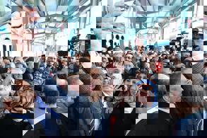 135 BİN YOLCU KAPASİTELİ AKDAĞMADENİ YHT İSTASYONU AÇILDI