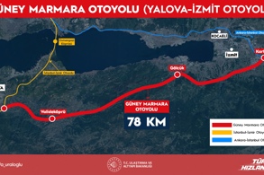 GÜNEY MARMARA OTOYOLU, SANAYİ METROPOLLERİNİN GÜCÜNE GÜÇ KATACAK