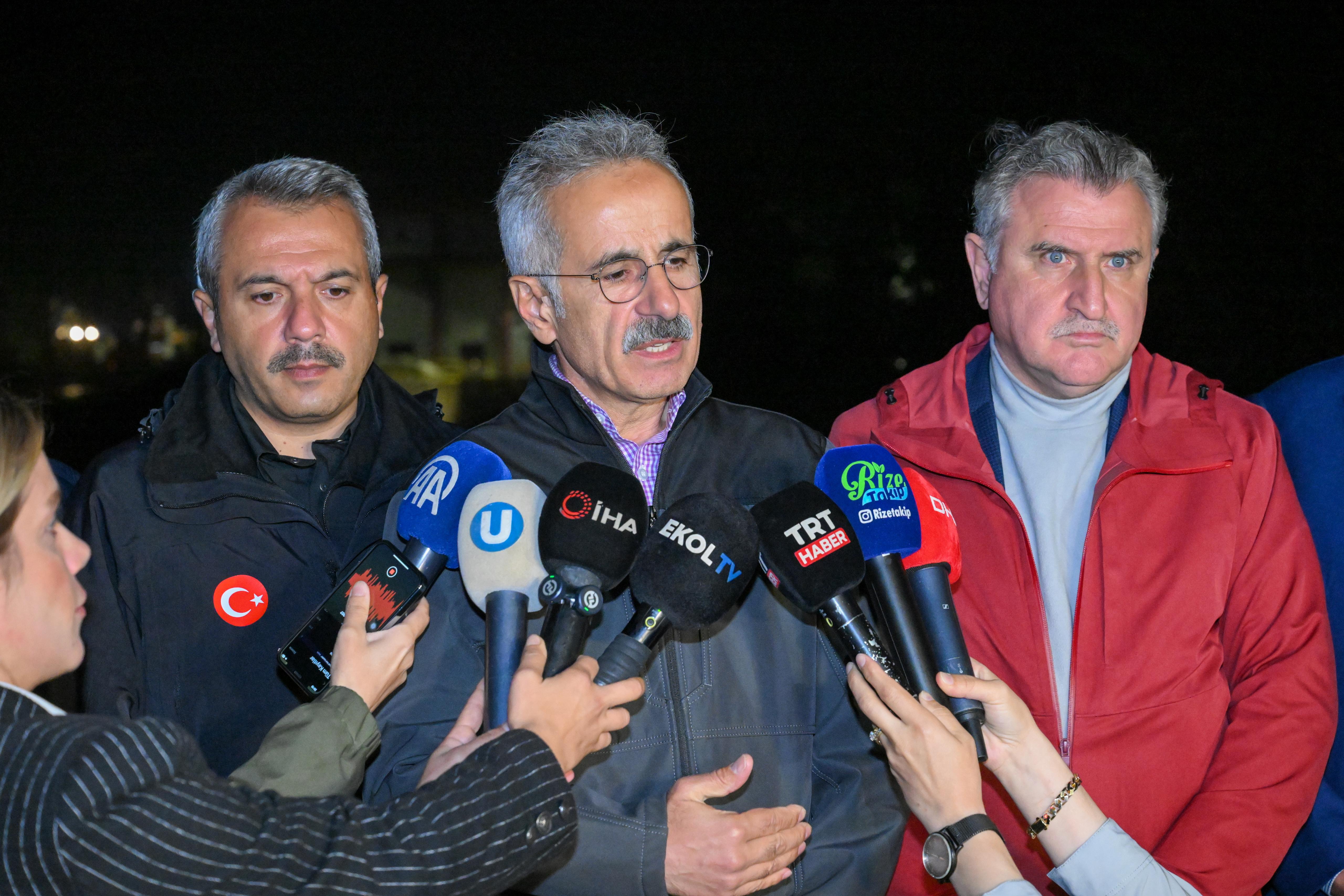 RİZE’DE SEL SONRASI SON DURUM