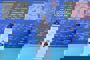 ULAŞTIRMA VE ALTYAPI BAKANI ABDULKADİR URALOĞLU ERZİNCAN’DA…