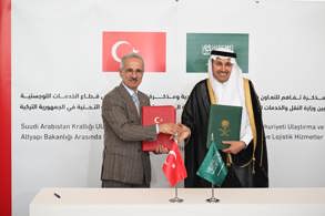 TÜRKİYE VE SUUDİ ARABİSTAN ARASINDA ULAŞTIRMADA İŞ BİRLİĞİ