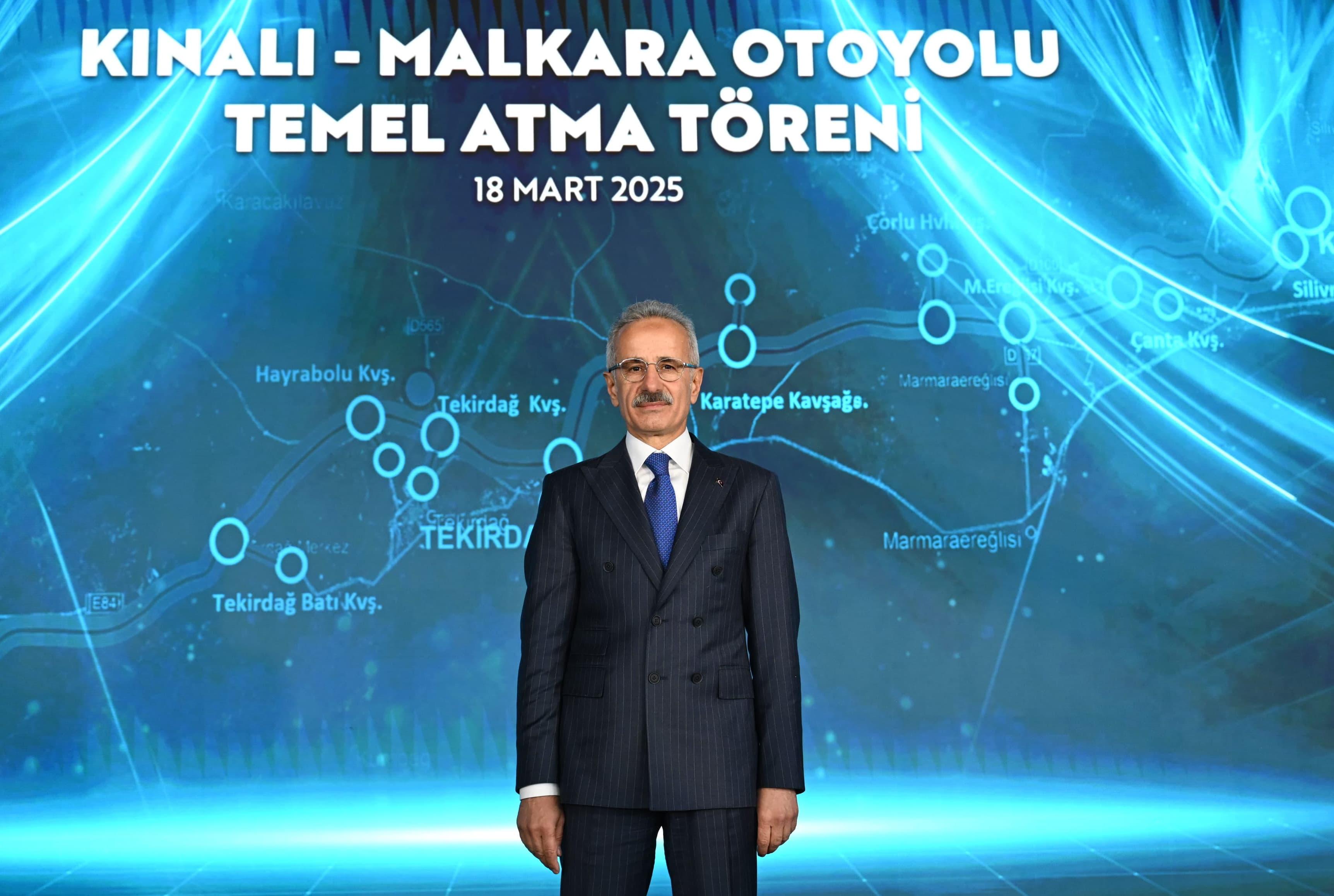 KINALI-MALKARA OTOYOLU’NUN TEMELİ ATILDI