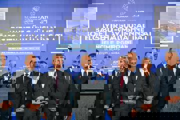 TÜRKİYE’NİN 5. BÖLGESEL HAVALİMANINDA ÇALIŞMALAR HIZLA DEVAM EDİYOR