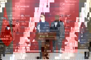 ULAŞTIRMA VE ALTYAPI BAKANI ABDULKADİR URALOĞLU KONYA’DA…