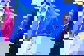 CUMHURBAŞKANI ERDOĞAN, BÖLÜNMÜŞ YOLDA 30 BİNİNCİ KİLOMETRENİN KURDELASINI KESTİ