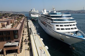 10 AYDA 1,7 MİLYON KRUVAZİYER YOLCU