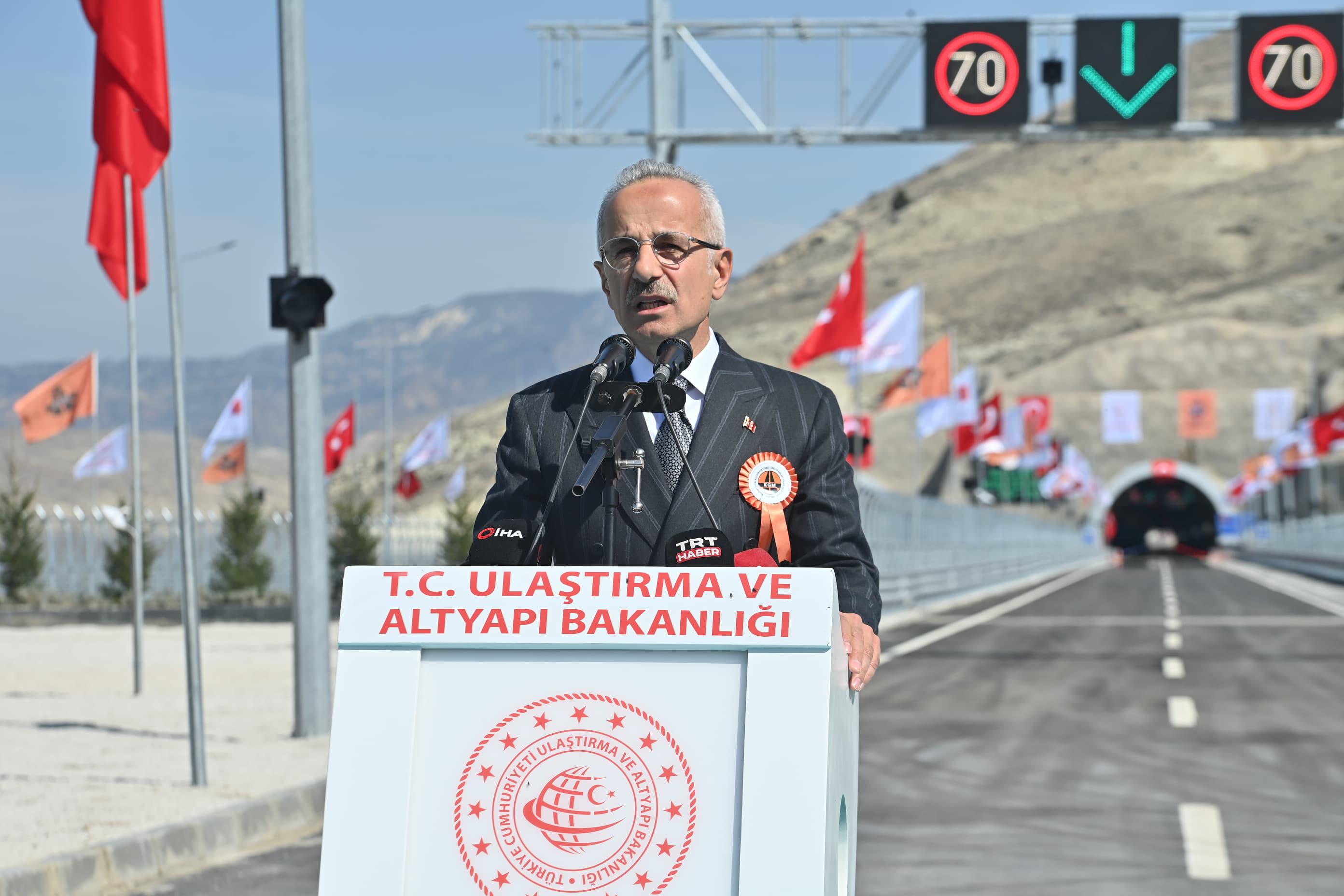 NALLIHAN KÖPRÜSÜ VE KUŞ CENNETİ TÜNELİ HİZMETE GİRDİ