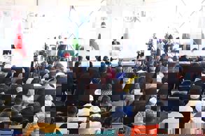 TÜRKİYE'NİN İNŞA ETTİĞİ "CİBUTİ DOSTLUK BARAJI" AÇILDI