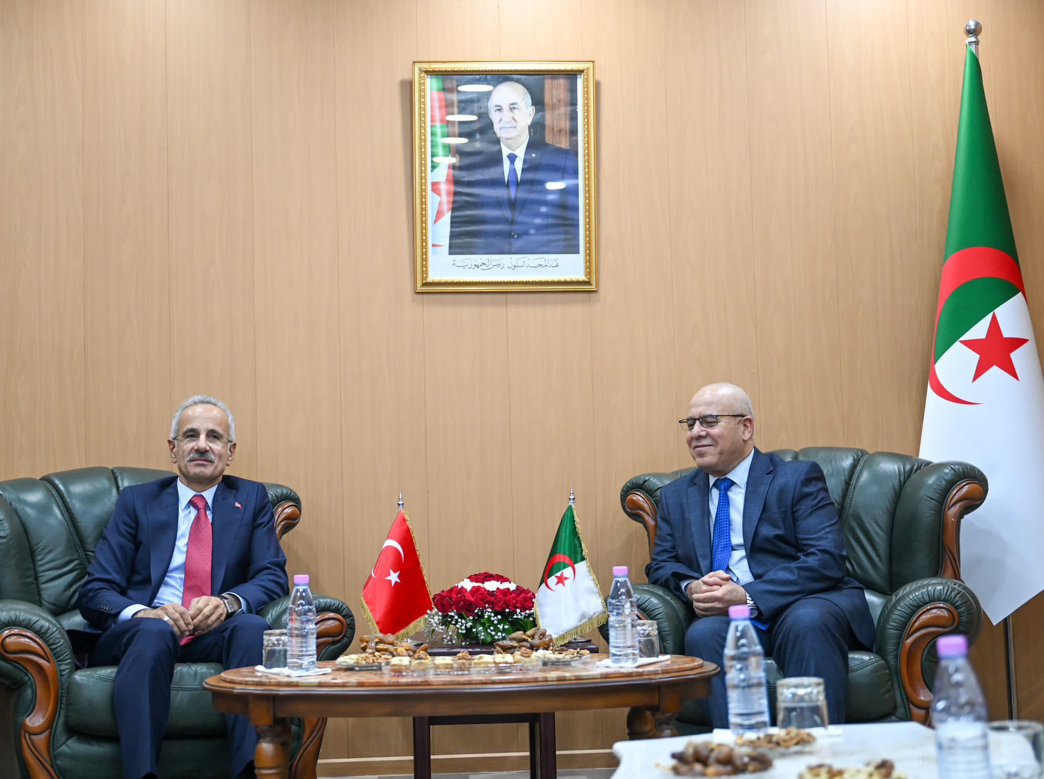 ULAŞTIRMA VE ALTYAPI BAKANI ABDULKADİR URALOĞLU CEZAYİR’DE…