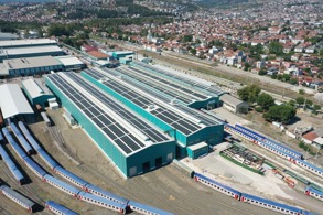 MİLLİ HIZLI TREN GÜNEŞ ENERJİSİYLE ÜRETİLİYOR