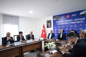 KAYSERİ-ANKARA ARASI 1 SAAT 45 DAKİKAYA, KAYSERİ-İSTANBUL ARASI 5 SAATE DÜŞECEK 