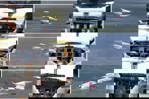 İSTANBUL HAVALİMANI’NDAN ÜÇ UÇAK AYNI ANDA HAVALANDI