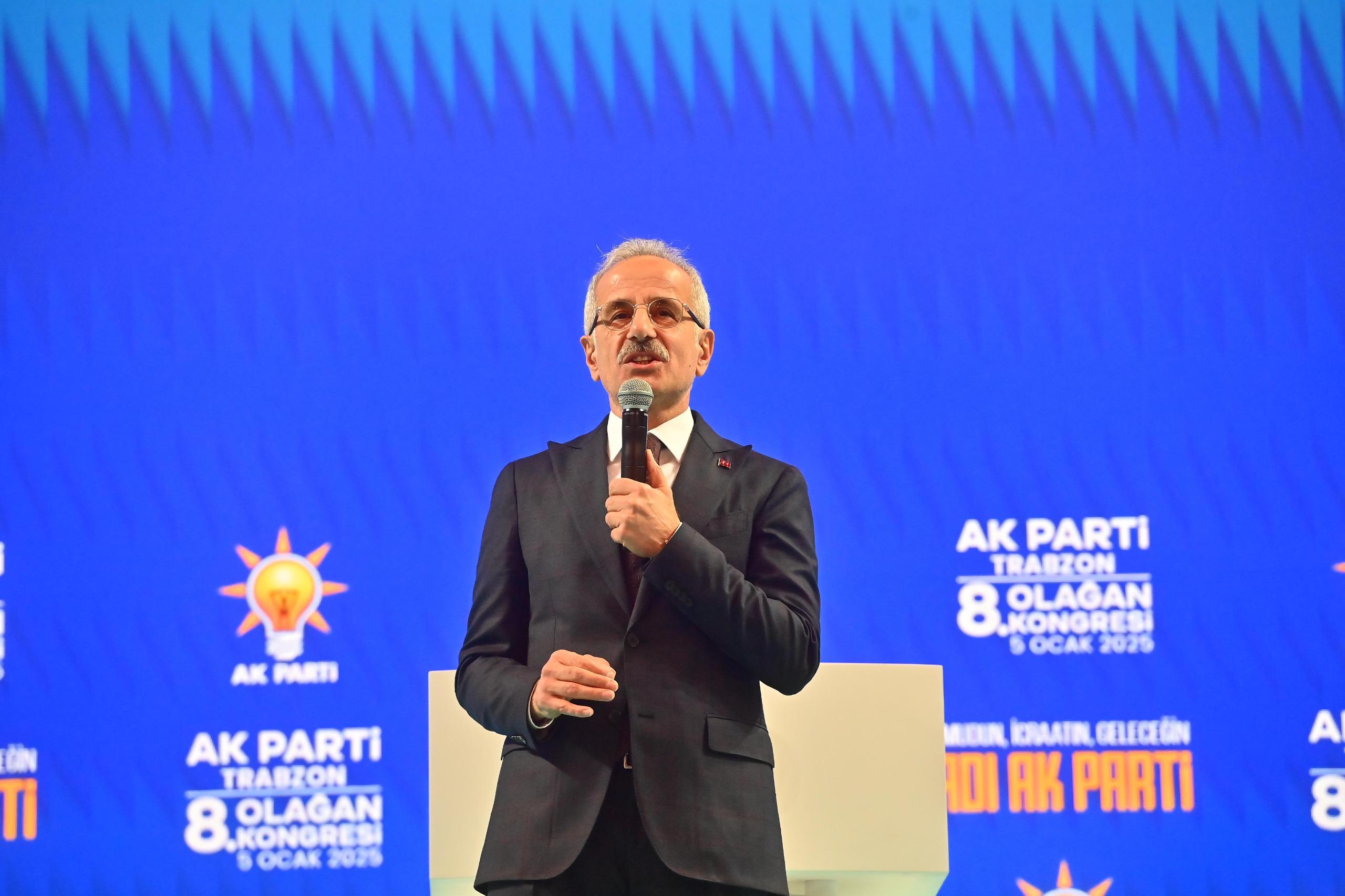 TRABZON’A 153 MİLYAR LİRA ULAŞTIRMA YATIRIMI