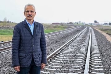 ANKARA'NIN BATISINDA RAYLI ULAŞIMA YENİ HALKA