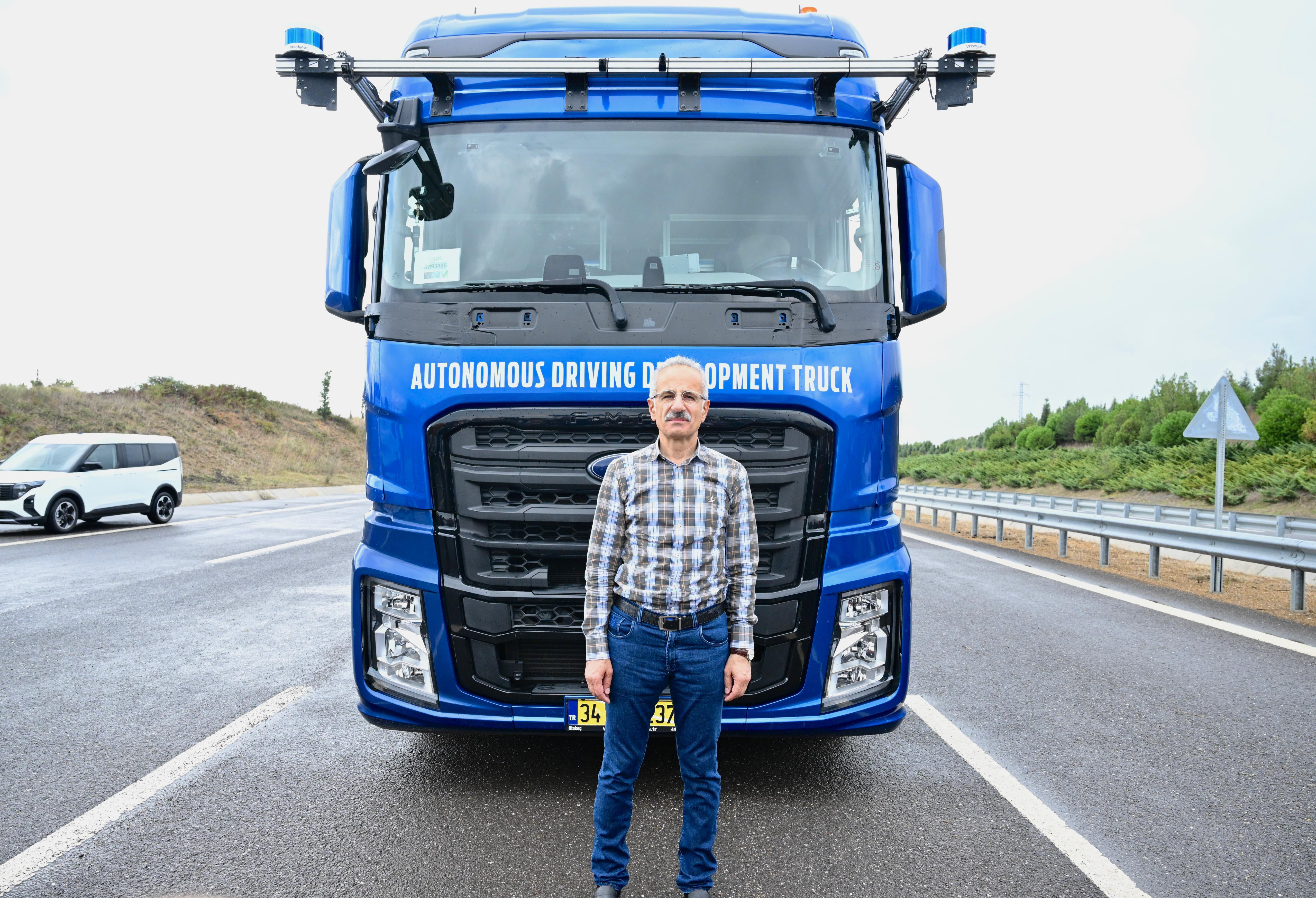 OTONOM KAMYON AKILLI YOLLARDA