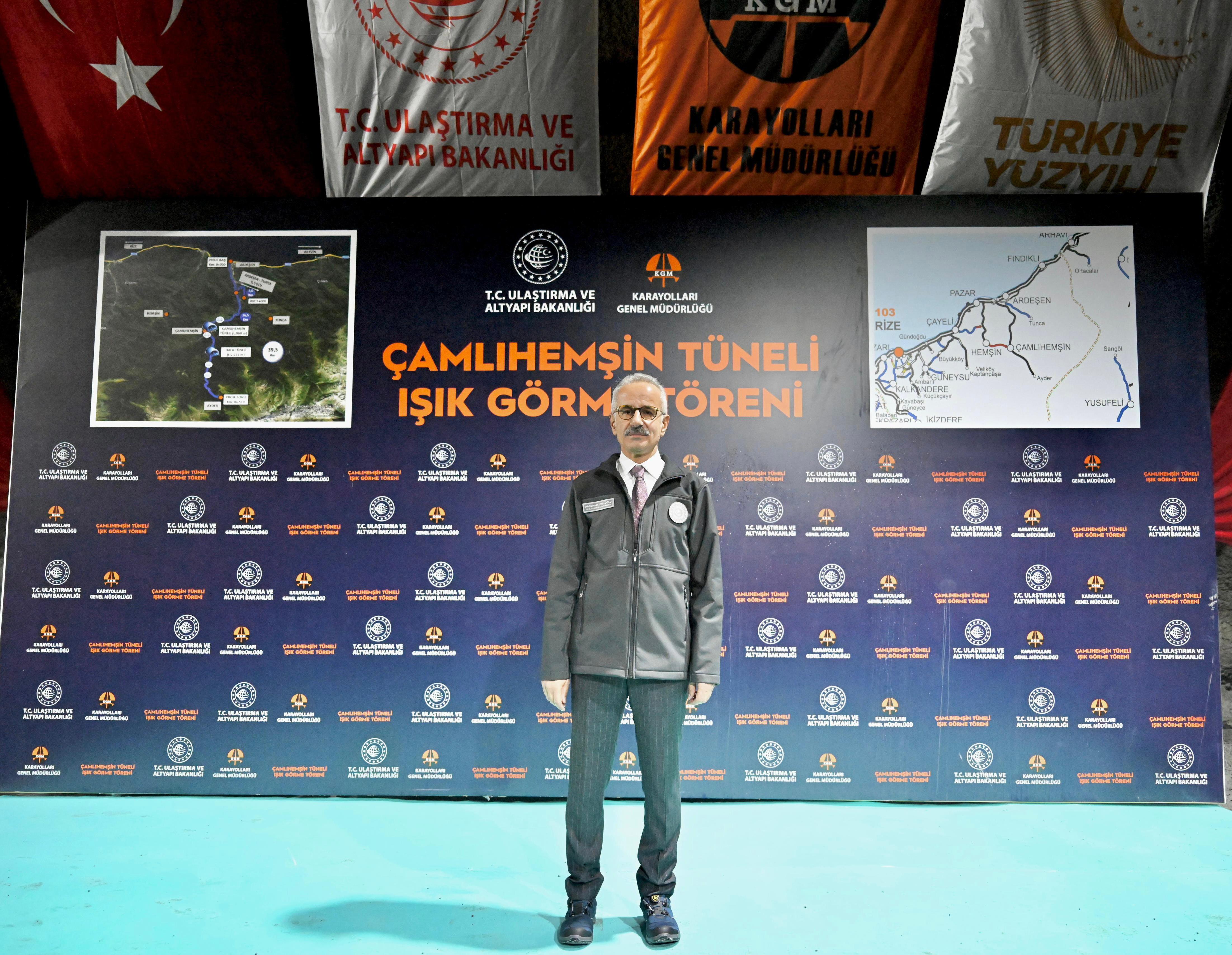 ÇAMLIHEMŞİN TÜNELİ’NDE IŞIK GÖRÜNDÜ