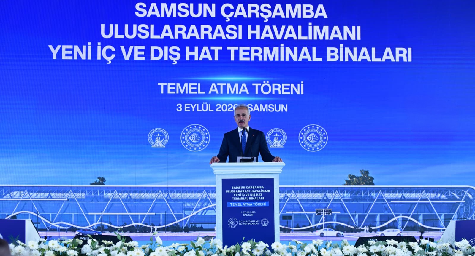 SAMSUN ÇARŞAMBA HAVALİMANI'NIN YOLCU KAPASİTESİ 3 MİLYONA ÇIKIYOR 