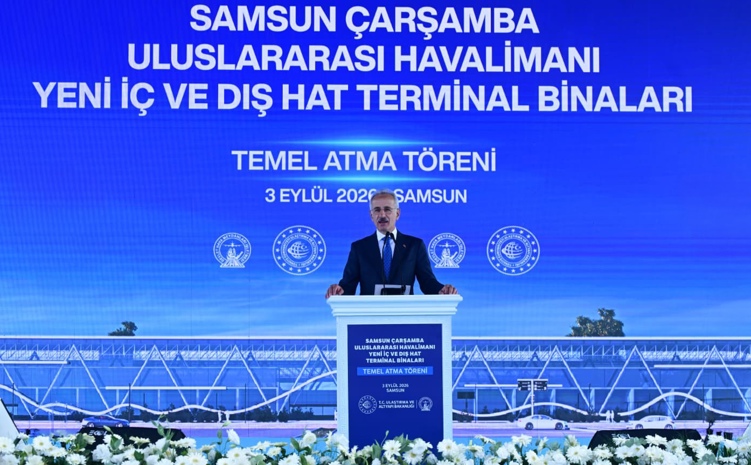 SAMSUN ÇARŞAMBA HAVALİMANI'NIN YOLCU KAPASİTESİ 3 MİLYONA ÇIKIYOR 