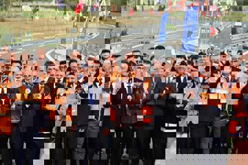 ULAŞTIRMA VE ALTYAPI BAKANI ABDULKADİR URALOĞLU BURSA ÇEVRE OTOYOLU DEMİRTAŞ OSB KAVŞAĞINI HİZMETE AÇTI