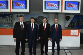 ULAŞTIRMA VE ALTYAPI BAKANI URALOĞLU: ERCAN HAVAALANI DÜNYADA ÖRNEK PROJE OLACAK