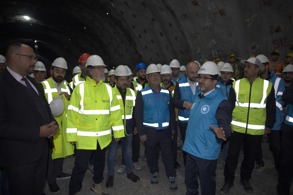 ANKARA-İZMİR YHT’NİN EN UZUN TÜNELİNDE IŞIK GÖRÜNDÜ