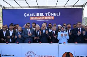 ÇAMLIBEL TÜNELİ İLE 13 KESKİN VİRAJ TARİH OLACAK