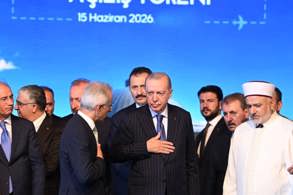 CUMHURBAŞKANI ERDOĞAN, ANKARA HAVALİMANI VE BAĞLANTI YOLLARINI HİZMETE AÇTI