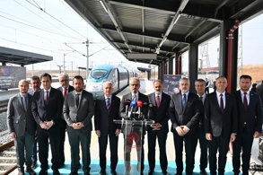 CUMHURBAŞKANI ERDOĞAN, ÇERKEZKÖY–KAPIKULE DEMİRYOLU HATTI’NI YARIN HİZMETE AÇACAK