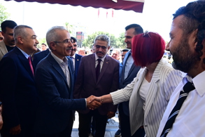 ULAŞTIRMA BAKANI URALOĞLU AYDIN AK PARTİ VE MHP İL BAŞKANLIKLARINI ZİYARET ETTİ